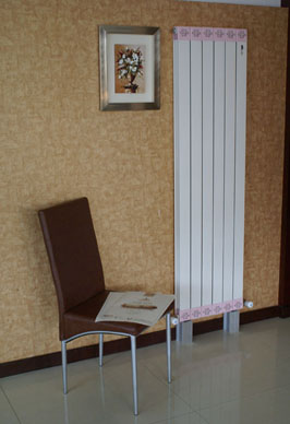 铜铝复合辉达娱乐100x60书房安装效果图